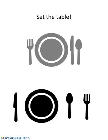 Setting the Table