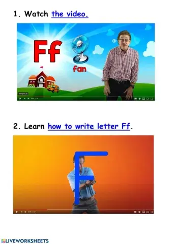 Letter Ff