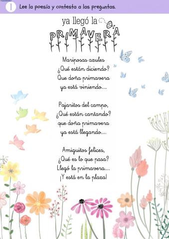Poema: Primavera