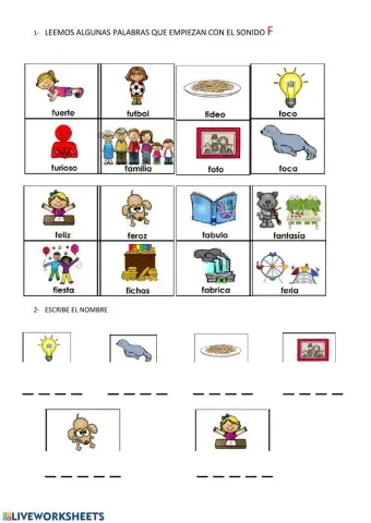 ALFABETIZACION 12.1Sonido f