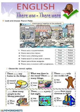 There  was-there  were