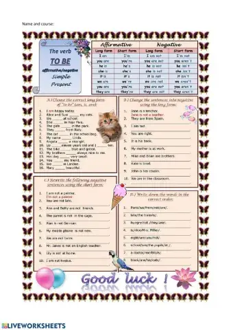 To be affirmative vs. negative