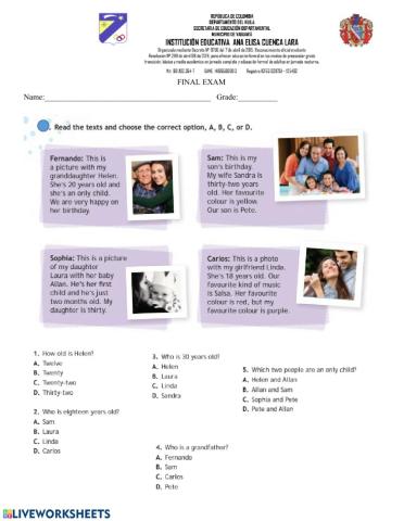 Reading comprehension