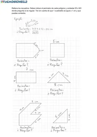 Perímetro de polígonos