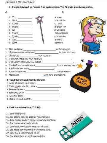 Health problems U2U6a