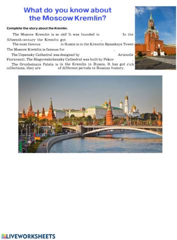 What do you know about the Moscow Kremlin?
