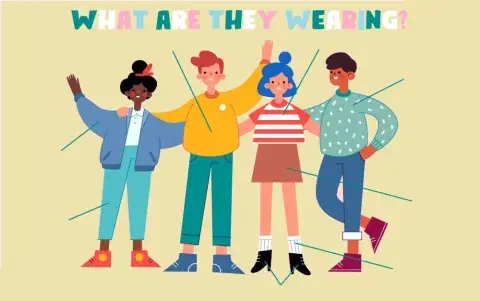 What are they wearing?