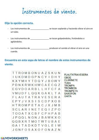 Instrumentos de viento