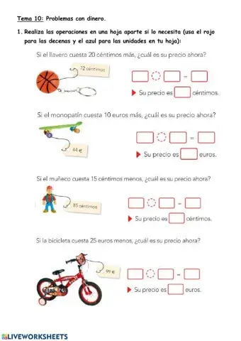 Problemas con dinero