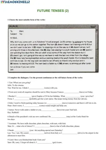 Future Tenses 2