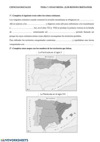 Edad Media - Los reinos cristianos
