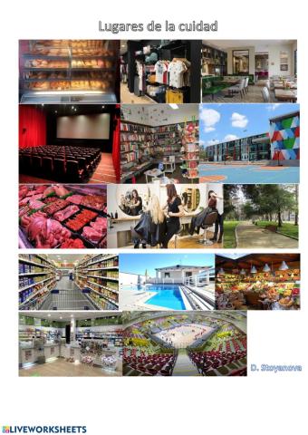 Lugares en la ciudad