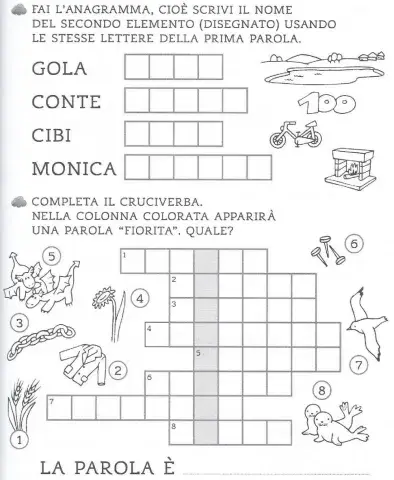 Giochi di parole con la C e la G
