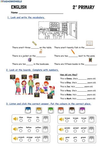 Review Units 1 and 2