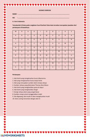 Energy and its usages