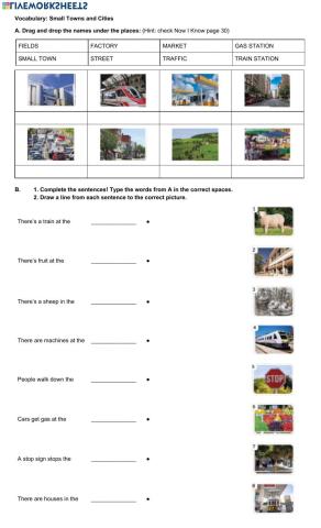 Vocabulary: Small Towns and Cities