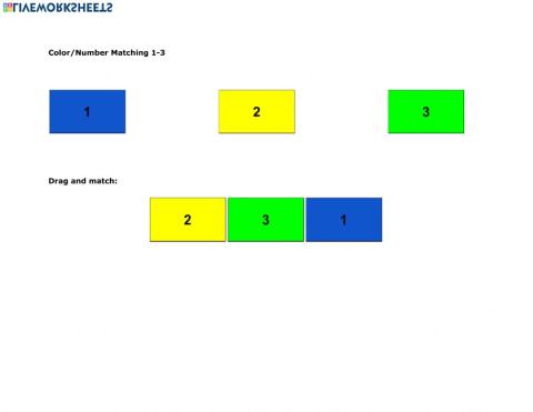 Color-Number Matching