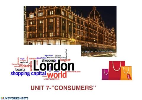 Vocabulary: Shopping