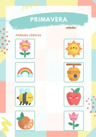 PRIMAVERA. PAREJAS LÓGICAS