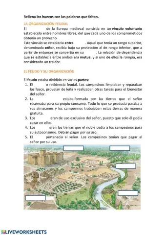 El feudalismo y el feudo