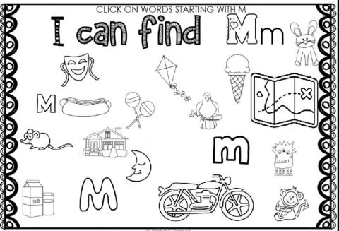 M sound phonics