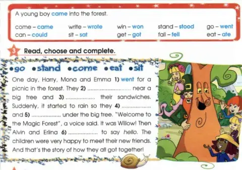 Past Simple regular verbs