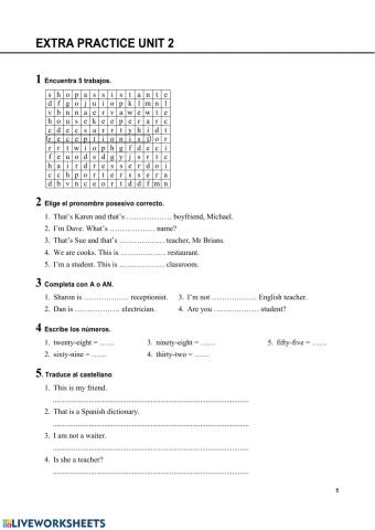 Jobs, Numbers, Translation