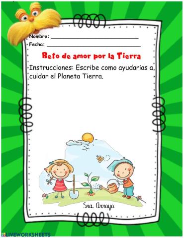 Día internacional de la Tierra