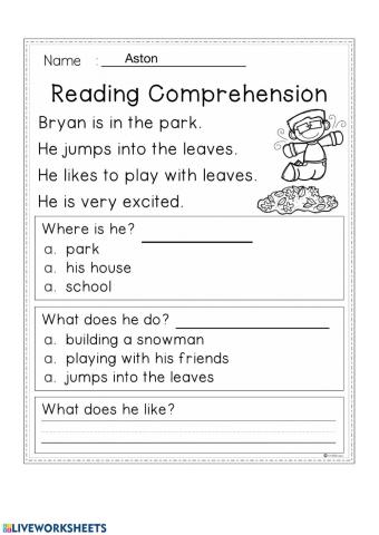 Comprehension