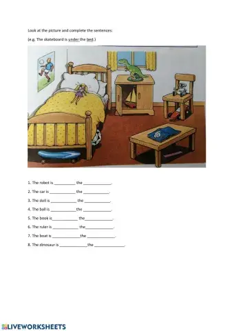 In, on, under - Happy Street 1