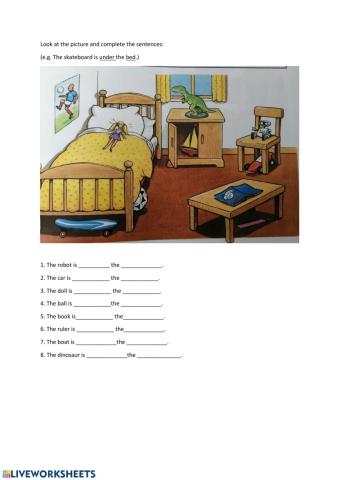 In, on, under - Happy Street 1