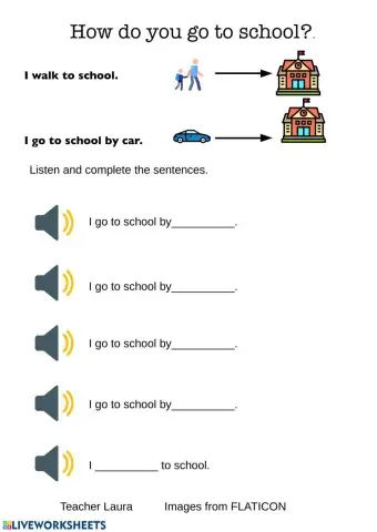 How do you go to school?