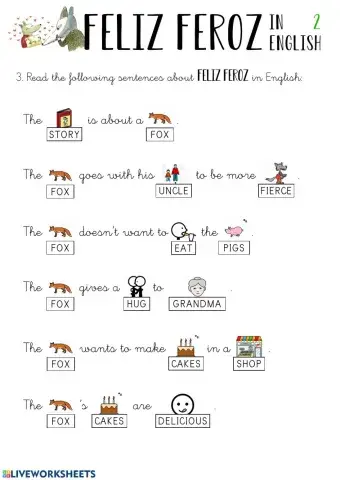 Feliz Feroz reading in English (Special for Book Day)