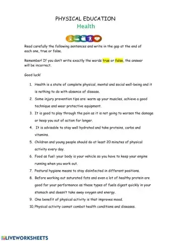 Physical Education. Health