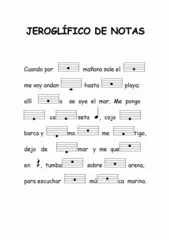 Notas musicales pasatiempo
