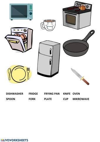 Kitchen objects
