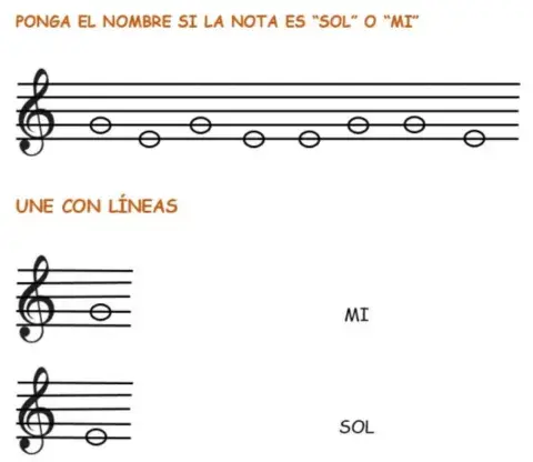 Sol - mi. - nombre notas