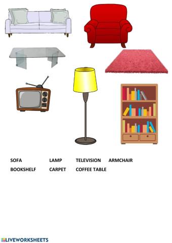 Living room objects