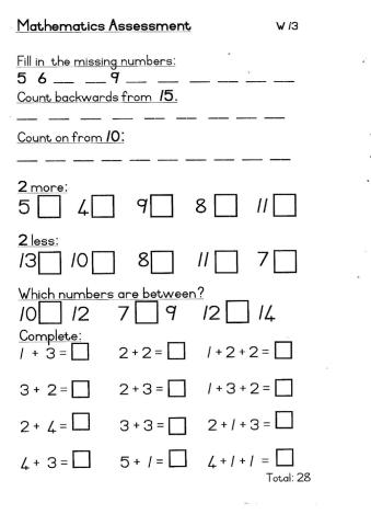 Number concept and opperations