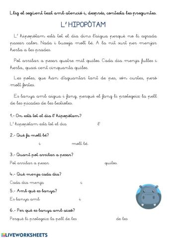 L'hipopòtam
