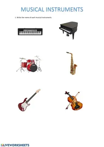 Musical insruments