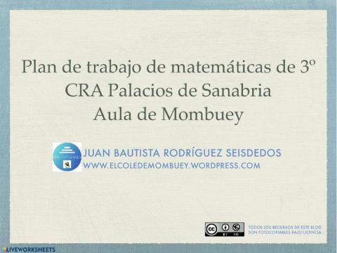 Unidad 1 matemáticas 3º parte 3