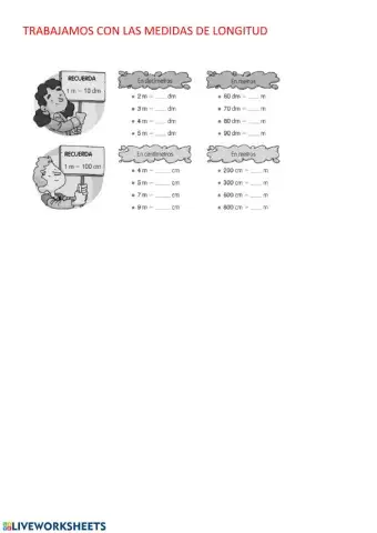 Transformar unidades de longitud