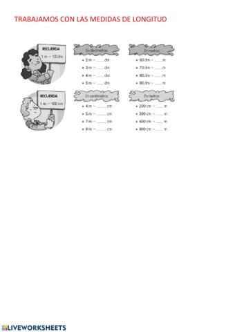 Transformar unidades de longitud