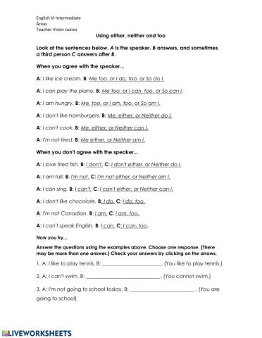 Agreement-Disagreement