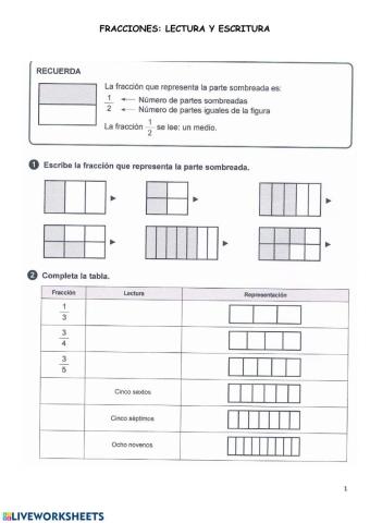 Tema 9 Fracciones y números decimales