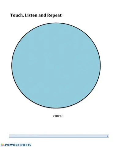 2D Shapes for beginners