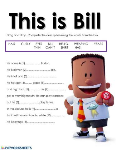 This is Bill