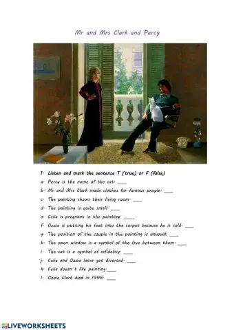 Prepositions of place-listening