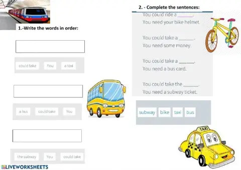 Reading Comprehension- In the City